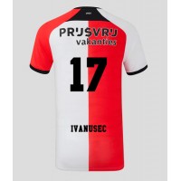 Feyenoord Luka Ivanusec #17 Hemmatröja 2024-25 Korta ärmar